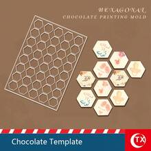 A4 Acrylic Chocolate Printing Template. Provides 3mm, 5mm, 8mm Thickness Options, And Offers Acrylic Mold Base Selection. The Base Provides Matching Clamps For Stable Use. Customizable Logo Template, Personalized Chocolate Printing Template. - White - View 8