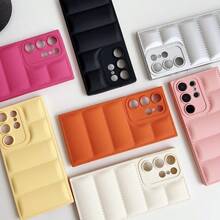 1个可爱面包造型硅胶手机壳,马卡龙色,兼容三星Galaxy S25、S24、S24 Plus/S24+、S24 Ultra、S24 FE、S20、S21、S22、S23以及11/11 Pro/11 Pro Max、12/12 Pro/12 Pro Max、13/13 Pro/13 Pro Max、14/14 Pro/14 Pro Max、15/15 Pro/15 Pro Max、16/16 Pro/16 Pro Max、16E、G04/G05/G13/G14/G15/G22/G24/G32/G60/G85,防震防摔设计 - 橘色 - 查看 6