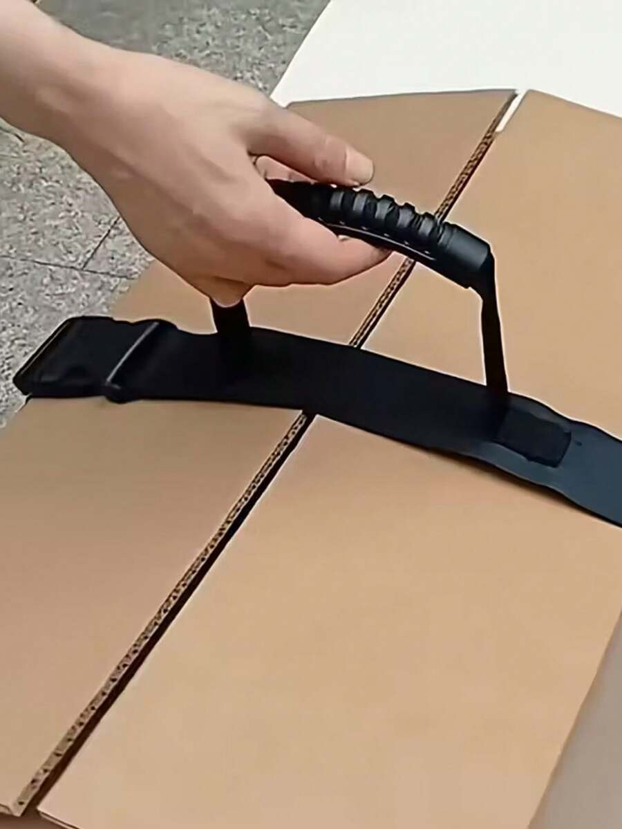 Correa de transporte con asa, cinturón de mano, correa de sujeción para equipaje normal de gran resistencia, correa de embalaje ajustable, correa para maleta con ruedas, correa para equipaje de mano, cuerda elástica para bolsas, correas ajustables para bolsas con asa, accesorios de viaje, mejor equipaje, alivia la carga, para mover y levantar cajas pesadas de forma segura, para cajas, comestibles, equipaje, bolso esencial de viaje