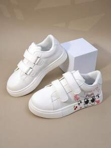 Giày trẻ em mùa xuân mới, giày thể thao chống trượt cho bé gái, giày sneaker thường ngày cho bé trai, giày chạy bộ cho bé, giày trắng nhỏ. - trắng - Xem 7