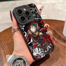 Funda de teléfono Gachiakuta para  17 16e 16 15 14 13 12 11 Mini Pro Max Air X XR XSMAX 8 7 Plus, funda trasera de TPU suave anti-caída, funda protectora a prueba de golpes, accesorios de moda para teléfonos, tema de anime, diseño de impresión UV, moldeo por inyección, usuarios casuales, usuarios de , escenarios de uso diario, diseño de moda, funda de moda, funda protectora de alta calidad, funda flexible, fans de anime, entusiastas de la moda - Colores mixtos - Ver 2
