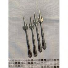 Juego de tenedores de frutas de 4 - Acero Inóxidable - Ver 4