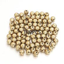 20-200pcs/Pack CCB Round Faceted Disco Ball Beads, Multi-Size, Fashion Classic Casual Gold & Silver Jewelry Making DIY Beads, Spacer Beads For Bracelets, Necklaces, Crafts, Decorations, Pendants, Wholesale Beads - Faceted Round Beads - View 27