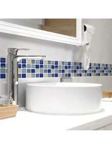 Giấy dán tường chống thấm nước 2M cho phòng tắm, viền chân tường tự dính, hành lang, sàn nhà, tấm dán trang trí tường, giấy dán tường trang trí mùa xuân làm mới ngôi nhà của bạn, nhãn dán trang trí Rama, quà tặng sinh nhật và tốt nghiệp. - Nhiều màu - Xem 5