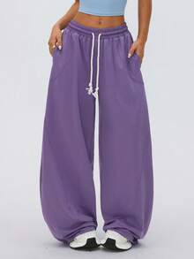 Pantaloni sport casual pentru femei, cu croială lejeră, cu buzunare, versatili pentru activități în aer liber, drumeții, alergare, antrenamente la sală, naveta, potriviți pentru toate anotimpurile