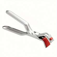 不锈钢防烫夹，厨房碗夹，蒸笼夹，耐热厨房工具，可安全提起热碗、盘子和烹饪用具，适用于空气炸锅、蒸笼、烤箱，符合人体工程学的手柄 - 轻巧易用 - 彩色 - 查看 7