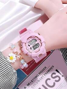 LED Mori Style Ins Style Electronic Watch Simple Multifunctional College Watch