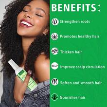 Goiple 100毫升/200毫升迷迭香米水强韧护发喷雾，浓稠型喷雾，蕴含迷迭香油、大米提取物、生物素和多种滋养发油。柔顺、抚平、滋养干燥受损发质，修护分叉。滋养头皮，深层调理秀发。适合所有发质。 - 彩色 - 查看 6