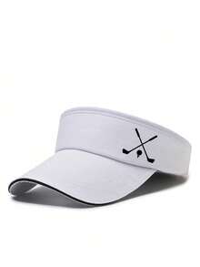 Mũ chống nắng tối giản màu đen, mũ thời trang unisex, họa tiết golf, mũ vành rộng chống nắng, mũ golf, mũ thể thao, mũ bóng chày mùa hè, mũ chống nắng thường ngày, phong cách thường ngày, thời trang, tối giản, du lịch và ngoài trời - Nhiều màu - Xem 16