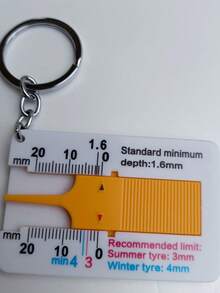 Tire Tread Depth Gauge 0-20mm Portable Car Wheel Tire Depth Gauge Tool Tire Wear Gauge Tread Checker For Car Truck Motorcycle,Plastic Tread Gauge 0-20MM Vernier Depth Caliper Tire Tread Depth Gauge Portable Tread Sheet - Multicolor - View 16