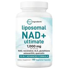 Liposomal NAD+ Ultimate 1,000mg, 60 Veggie Capsules - 60 viên nang - Xem 1