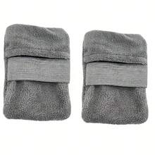 Guantes para eliminar arena de la playa - Un elemento esencial para la playa, guantes reutilizables y amigables con la piel para eliminar la arena. Diseño geométrico moderno y ligero, de felpa coral, fáciles de lavar a mano y de secado rápido, aptos para uso en la playa al aire una toalla de playa resistente a la arena.