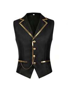 Men Cosplay Clothing - Black - View 6