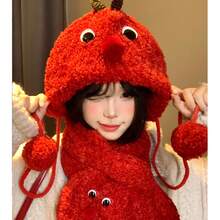 Women Funny Hat - Red [single Hat] - View 3