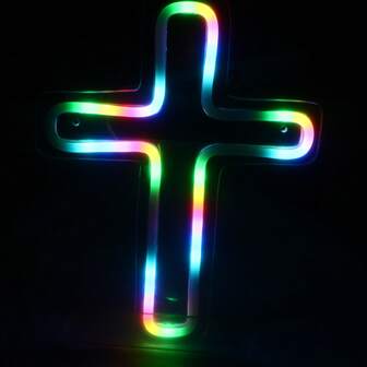 "Sweet & Cool Iridescent Style, Pink-Purple Gradient Neon Sign, Smooth Cursive Font Shape, Iridescent Glow Details, Ambient Decor Light Sign / Confession Decor, Suitable For BFF Gatherings / Birthday Parties / Bedroom Decor