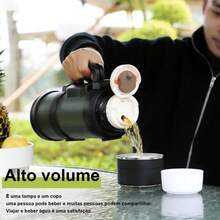 2.5 Liter Stainless Steel Thermal Water Bottle - 綠色(2.5升) - 查看 3