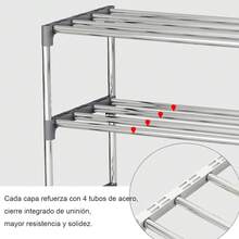 Estantería portátil, Armario de almacenamiento multifuncional de 5 nivele, organizador de armario de almacenamiento cúbico, fácil de instalar, librería para sala de estar, sala de estudio, dormitorio