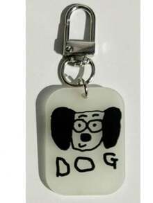 亚克力钥匙扣吊坠，夜光设计，艺术风格，送朋友的礼物 - 彩色 - 查看 10