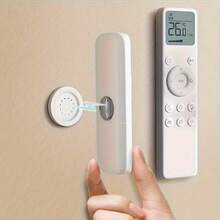 12pcs/6Sets Magnetic Remote Control Holder,Remote Control Magnetic Hook Non, Self-Adhesive Wall Mount Organizer For Flat Surfaces - Compatible With Tv, Ac, And Other Controls,For Home Office School Supply Storage - Multicolor - View 2