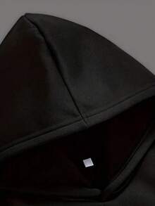 Boys Casual Hoodie With Messi Graphic Print - White Polyester Sweatshirt, Regular Fit, Back To School Gift For FallWinter, Sports-Themed Design, Casual Wear HoodieHoodiePolyester Hoodie Graphic Hoodies With Style Boys & Girls Christmas Outfits  Funny  Ideal For Christmas And Winter Fgift Printed & Shipped In USA - màu đen - Xem 4