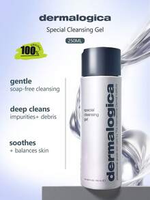 Dermalogica 特效洁面啫喱 250ml，啫喱质地，易起泡，水油平衡，温和清洁，净化毛孔，清爽不紧绷，低刺激，适合所有肤质，日常清洁，250ml/8.45fl.Oz。 - 250毫升 - 查看 1