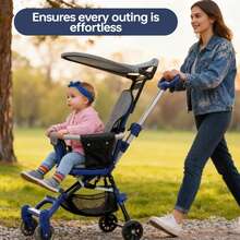 Baby trolley una llave para recoger el coche portátil plegable portátil cuatro ruedas walking eva para salir de viaje coche de bolsillo