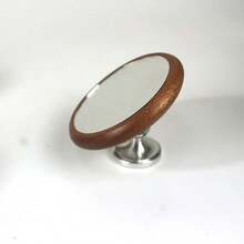 1 pieza Espejo para tiro de espresso para portafiltro sin fondo, herramienta de observación del flujo de espresso, accesorio de máquina de café con lente plateada - (Artículo No.Y22146WS) Espejo plateado de forma redonda - Ver 7