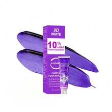 1支120克软管装紫色牙齿美白牙膏，薄荷味，深层清洁，家用，9D紫色牙膏，10%羟基磷灰石，牙齿美白 - 9D-薄荷味-10%羥基磷灰石 - 查看 4