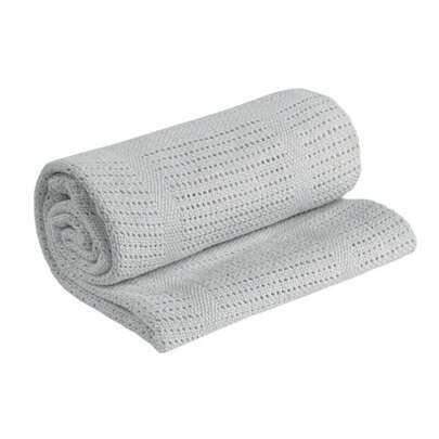 Cellular Blanket For Pram & Moses Basket - Soft Material, Multiple Colours Options