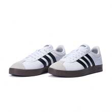 Adidas VL COURT BASE 2026 New Casual Sneakers, Low-Top Skateboard Shoes, Unisex Couple Shoes ID3711 - White - View 7