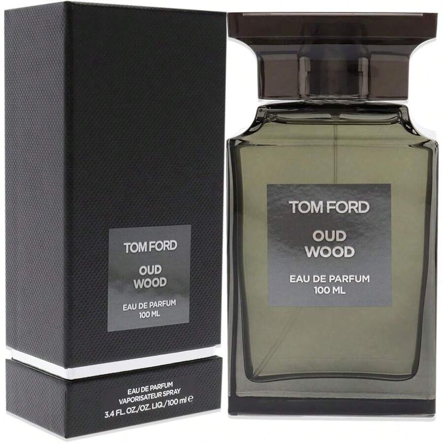 Tom Ford Oud Wood Eau De Parfum Spray Unique Long Lasting Private Blend Perfume For Men & Women 100ml 3.4oz - 木質香調 - 查看 1