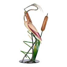 Tooarts Wild Crane Wine Rack Tabletop Decorative Wine Rack Sturdy Iron Material Display and Store Rack Home Desk Decor Natural Pastoral Style - Multicolor - Ver 1