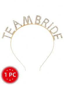 25/10/5 Pcs Bachelorette Party Celebration Set, Includes "Bride Tribe" Headband, "Bride-To-Be" Sash, "Bride" Veil & Temporary Tattoos. Suitable For Bridal Shower, Bachelorette Party. Pink & Gold Decor, All-Inclusive Bridal Accessories