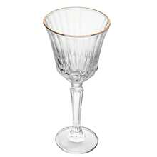 Taça Vinho Wolff Belle Jour Fio Ouro 250ml Cristal - Multicolorido - Visão 4