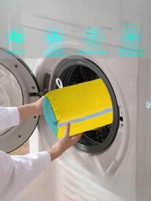 (1/2 peças, Amarelo, Azul, Cinza) Sacos de Limpeza de Sapatos, Sacos de Lavanderia Laváveis, Reutilizáveis para Todos os Tipos e Tamanhos de Sapatos, Sacos de Limpeza Profunda de Sapatos