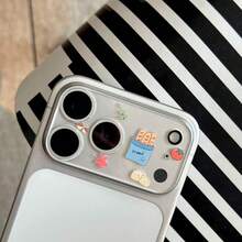 INS New Transparent High-Definition Lens Film Compatible With Iphone 17 Pro Max/Pro, Cute Cartoon Girl Design Applicable To Daily Shield, Office, Home Daily Shield Office Home Lens Protector Phone Camera Cover Waterproof Shockproof Anti-Fall Scratch Resistant - Clear - View 18