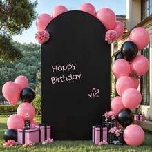 婚礼拱门盖 - 婚礼拱门背景盖，适用于生日派对、仪式和活动装饰