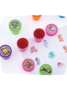 10PCS Cartoon Anime Figure Paw Patrol Ryder Rubble Skye Chase Figure Image Graphical Hand Stamp Reward Party Seal Encourage Gifts Reward Seal Toys - Multicolor - View 8