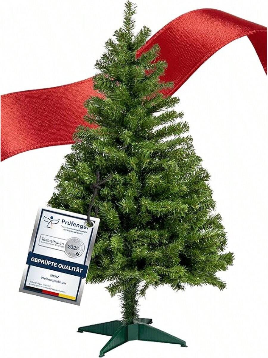 150 Cm Artificial Christmas Tree Made Of 100% PVC - Tight & Dimensionally Stable With 550 Branches (Diameter 95 Cm), Flame Retardant & Quick Assembly System, Reusable & Easy Care - 180 Inches - View 1