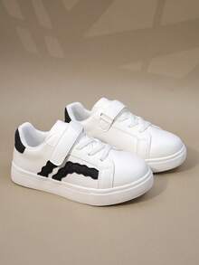 Children's Shoes Spring New Anti-Slip Toddler Girls' Sports Shoes, Casual Boys' Sneakers, Baby Running Shoes, Little White Shoes - Black - View 6