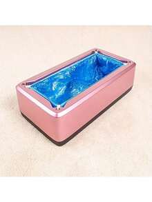 自动鞋套分发器 - 高效鞋套分发器，非接触式操作，防尘且易于补充，设计紧凑便携，完美保持地面清洁，防止污垢、泥土和灰尘，适用于家庭、办公室、学校、酒店和商业场所，无需电池（手动自动分发器） - 彩色 - 查看 2