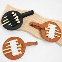 1pc Golf Spike Pouch, Outdoor Leather Golf Spike Storage Bag, Portable Golf Spike Holder - Ideal Gift For Golfers, Waist Hanging Storage Bag - Multicolor - View 11