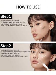 Little Ondine 02 Grayish Brown Contouring & Highlighting Liquid, Mousse Texture, Soft Focus Matte Finish, Finger Blendable, Quick Drying, Lightweight Buildable, Long-Lasting, Palm-Sized, Just A Dab Sculpts & Highlights, 4.5g/0.16oz - 02 Xám Bóng Nâu - Xem 6