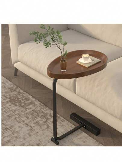 Tränentropfen-förmiger Beistelltisch, moderner Nachttisch, minimalistischer beweglicher Schreibtisch, Luxus Wohnzimmer Sofa Couchtisch für kleine Räume