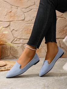 35-45 Plus Size Women's Fashion Hollow Out Flat Slip-On Casual Shoes, Breathable Comfortable Non-Slip Perforated Shoes For Daily Wear, Spring/Summer/Autumn, Beige Floral, Black, Blue, Brown, Apricot Solid Colors