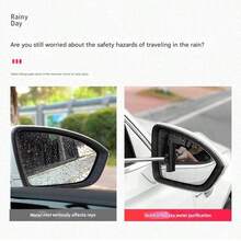 chaohongjia 8.2-38.6英寸可伸缩汽车侧视镜雨刮器，挡风玻璃清洁器，便携式汽车内外清洁配件，适用于雨雾天气 - 均碼 - 查看 9