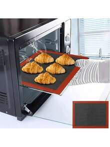 1pc/2pcs Baking Mat - Non-Stick Kitchen Rolling Pin And Pastry Pad, Suitable For Making Cook, Pie Crusts, Tarts - Heat Resistant, Easy To Clean, Surface Compatible With Oven, Fridge, Dishwasher - For Home & Professional Bakers - Durable Multi-Purpose Bakery - Multicolor - View 13