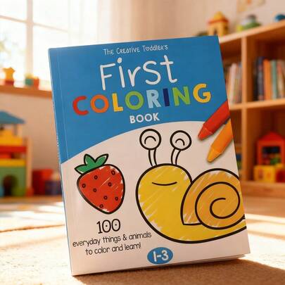 ABC Coloring Book: Color 100+ Animals, Birds, Vehicles, Fruits, Toys & Alphabets For Boys & Girls | Coloring Book For Toddlers And Preschool Kids | ... Book And Coloring Pages (Kids Ages 3-5)