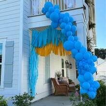10/20/30/50/80pcs Blue Latex Party Balloons - 5/10/12/18 Inch Round Helium Dark Blue Balloons For Birthday Wedding Graduation Shower Gender Reveal Baseball Nautical Retirement Bachelorette Patriotic Party Decorations - Dark Blue - View 5