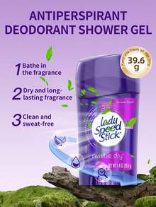 Lady Speed Stick 1支39.6克 LadySpeedStick 女士止汗香体膏，甜美爱情香型，持久留香，温和不刺激，适合约会、购物、日常外出等场合。 - 止汗石露膏沐浴露味39.6g/瓶 - 查看 1